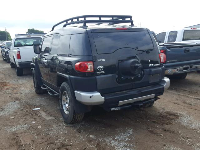 JTEBU11F89K059431 - 2009 TOYOTA FJ CRUISER BLACK photo 3