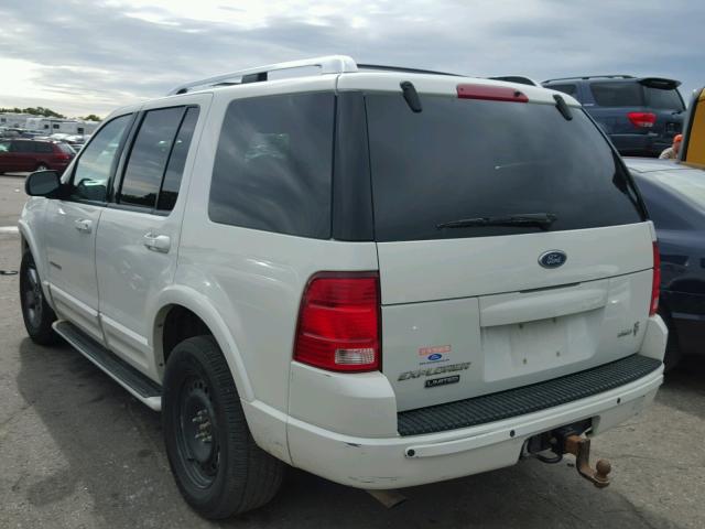 1FMDU85W14ZA03777 - 2004 FORD EXPLORER WHITE photo 3