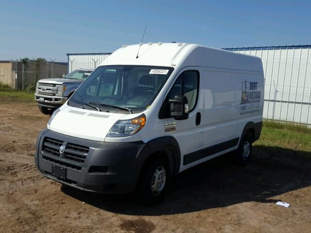 3C6TRVBG9HE505605 - 2017 RAM PROMASTER WHITE photo 2