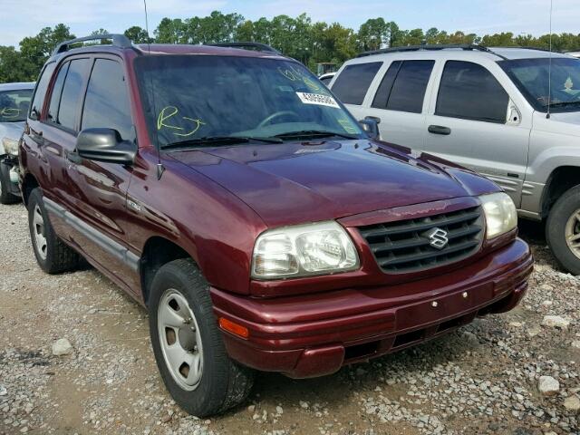 2S3TE52V226111357 - 2002 SUZUKI VITARA JLS MAROON photo 1