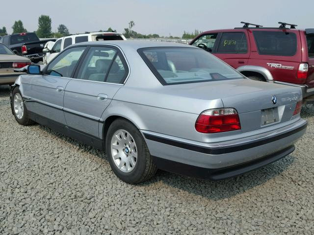 WBAGF6325SDH05921 - 1995 BMW 740 I AUTO SILVER photo 3