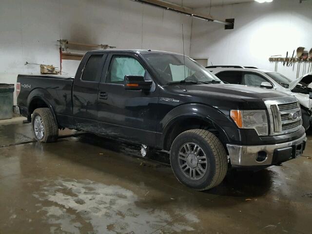 1FTFX1EV0AFB44999 - 2010 FORD F150 SUPER BLACK photo 1