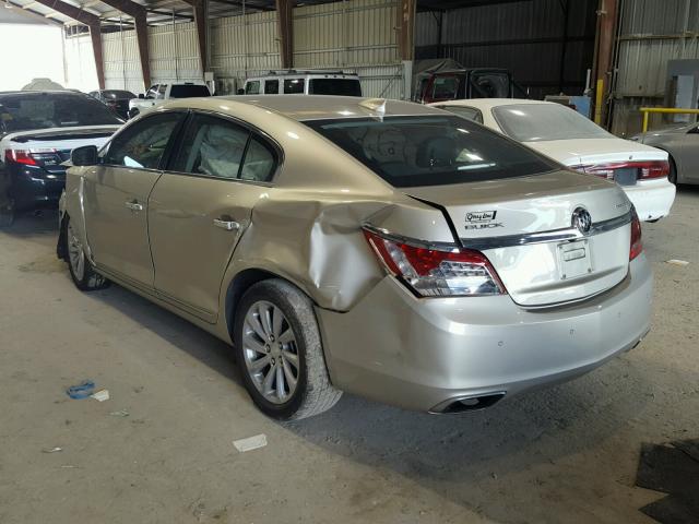 1G4GD5G36GF178143 - 2016 BUICK LACROSSE P GOLD photo 3