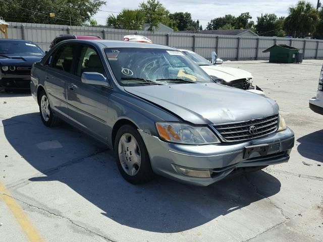 4T1BF28B93U306843 - 2003 TOYOTA AVALON XL GREEN photo 1