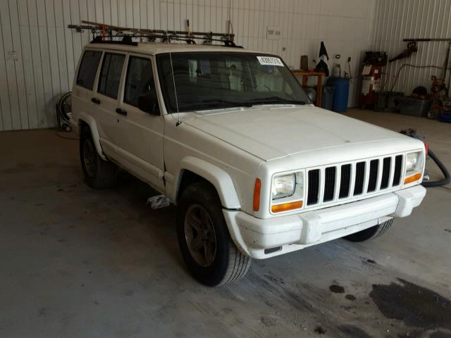 1J4FT58S21L513779 - 2001 JEEP CHEROKEE C WHITE photo 1