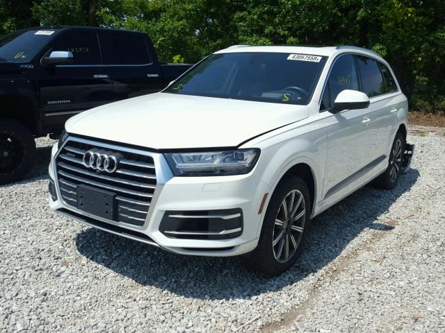 WA1VAAF74HD023776 - 2017 AUDI Q7 PRESTIG WHITE photo 2