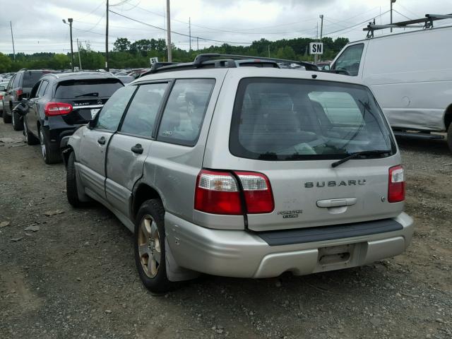 JF1SF65661H765164 - 2001 SUBARU FORESTER S 银色 照片 3