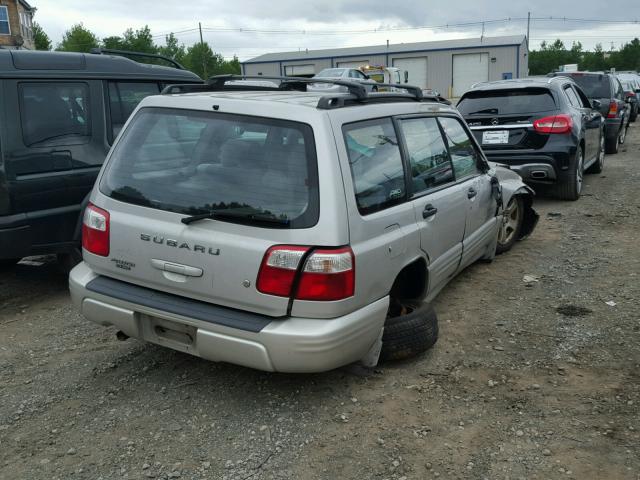 JF1SF65661H765164 - 2001 SUBARU FORESTER S 银色 照片 4