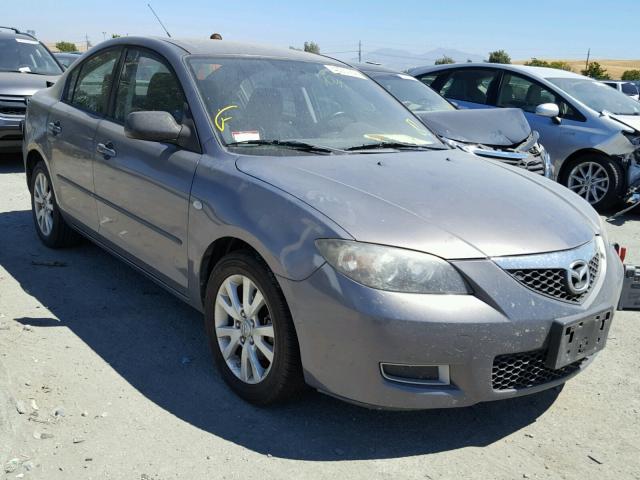 JM1BK12G671772011 - 2007 MAZDA 3 I GRAY photo 1