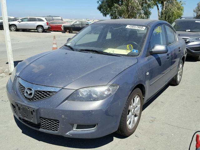 JM1BK12G671772011 - 2007 MAZDA 3 I GRAY photo 2