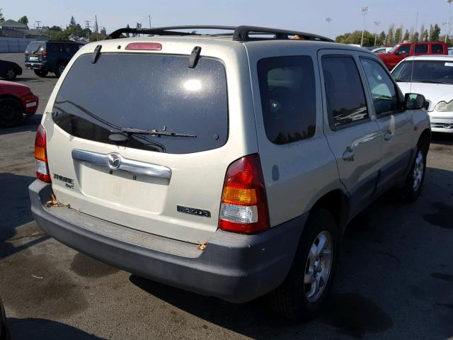 4F2YZ02B43KM00398 - 2003 MAZDA TRIBUTE DX 金色 照片 4