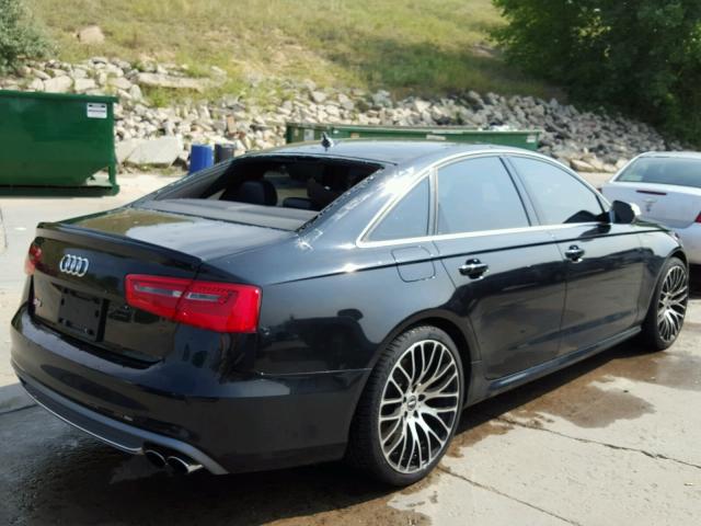 WAUJ2AFC7DN072860 - 2013 AUDI S6 BLACK photo 4