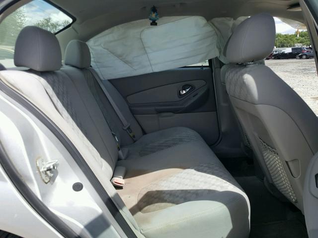 1G1ZT54824F232283 - 2004 CHEVROLET MALIBU LS Күміс фото 6