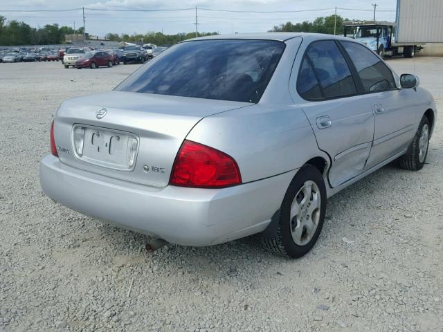 3N1CB51D26L479574 - 2006 NISSAN SENTRA GRAY photo 4