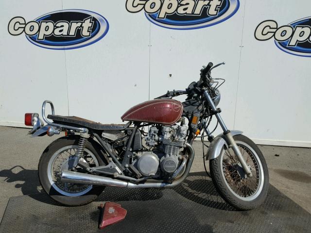 JKAKZEH15BA003802 - 1981 KAWASAKI KZ650 H MAROON photo 9