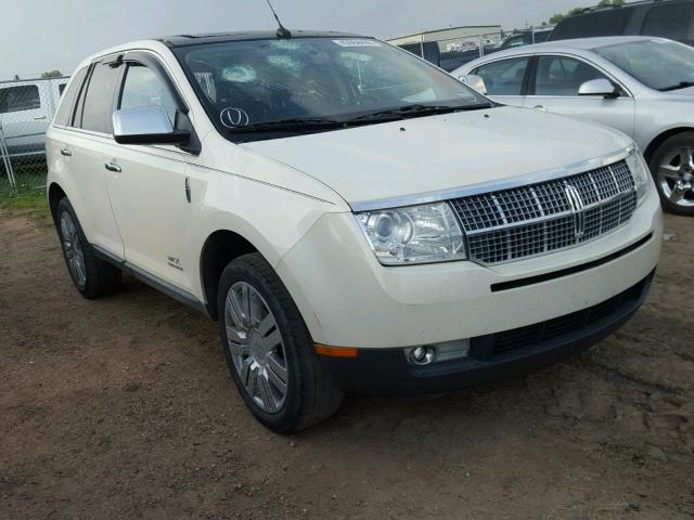 2LMDU68CX8BJ18672 - 2008 LINCOLN MKX WHITE photo 1