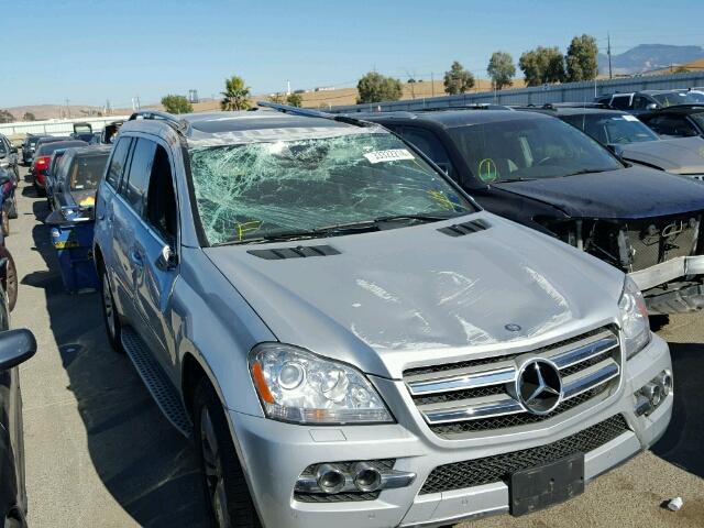 4JGBF7BE7BA641552 - 2011 MERCEDES-BENZ GL 450 4MA SILVER photo 9