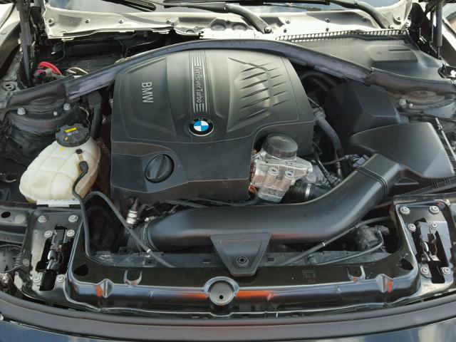 WBA3R1C55EK192895 - 2014 BMW 435 BLACK photo 7