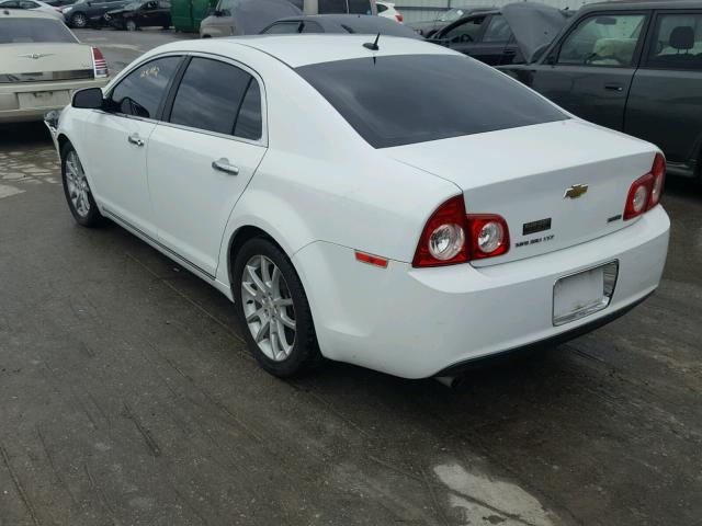 1G1ZE5EU0BF346267 - 2011 CHEVROLET MALIBU LTZ თეთრი ფოტო 3