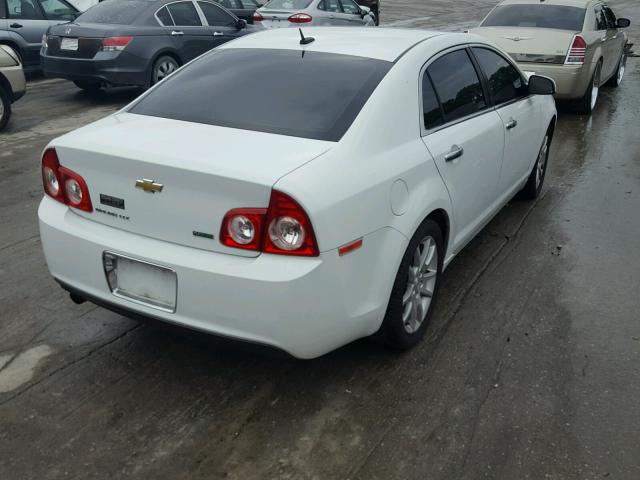 1G1ZE5EU0BF346267 - 2011 CHEVROLET MALIBU LTZ თეთრი ფოტო 4