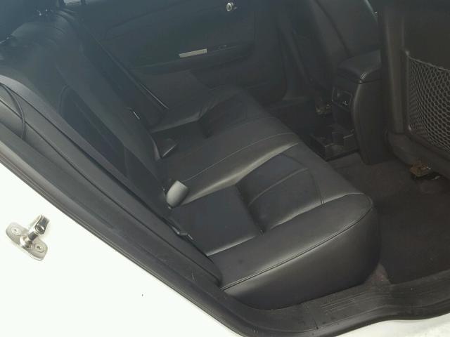1G1ZE5EU0BF346267 - 2011 CHEVROLET MALIBU LTZ თეთრი ფოტო 6