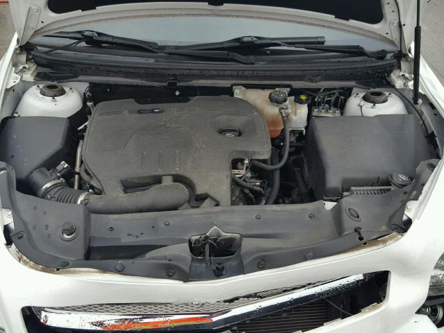 1G1ZE5EU0BF346267 - 2011 CHEVROLET MALIBU LTZ თეთრი ფოტო 7