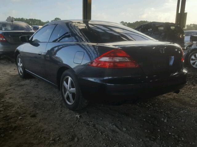 1HGCM71584A014542 - 2004 HONDA ACCORD EX BLUE photo 3