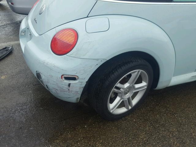 3VWCD31Y74M337708 - 2004 VOLKSWAGEN NEW BEETLE ლურჯი ფოტო 9