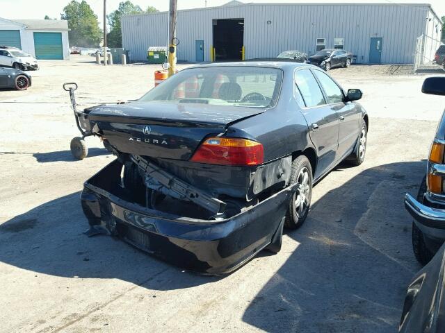 19UUA566X1A019885 - 2001 ACURA 3.2TL BLACK photo 4