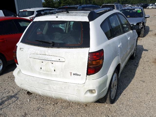 5Y2SL62833Z454622 - 2003 PONTIAC VIBE WHITE photo 4