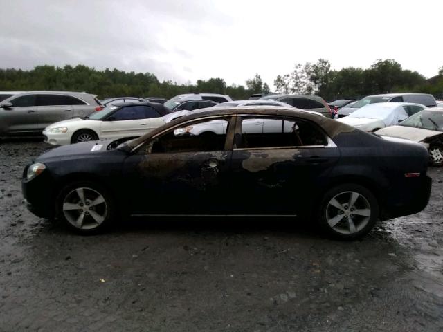 1G1ZC5E11BF135963 - 2011 CHEVROLET MALIBU 1LT შავი ფოტო 10