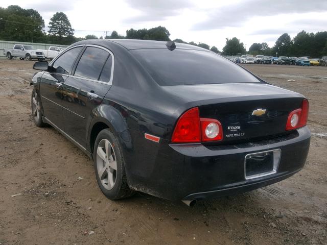 1G1ZD5E05CF382344 - 2012 CHEVROLET MALIBU 2LT BLACK photo 3