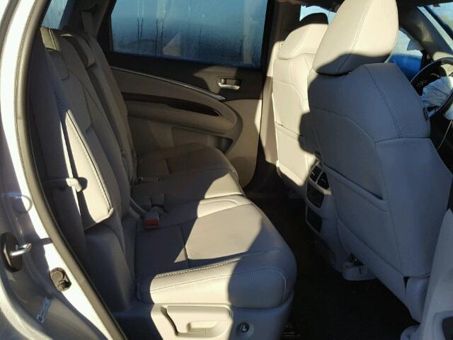 5FRYD4H4XEB045279 - 2014 ACURA MDX SILVER photo 6