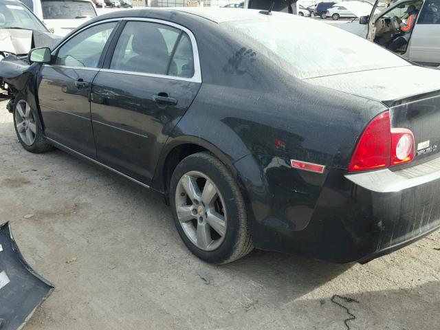 1G1ZC5E18BF382056 - 2011 CHEVROLET MALIBU 1LT BLACK photo 3