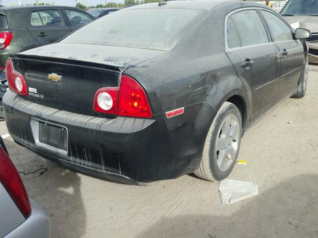 1G1ZC5E18BF382056 - 2011 CHEVROLET MALIBU 1LT BLACK photo 4