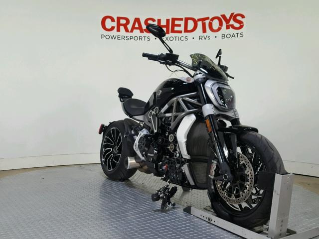 ZDM13BKW2GB001968 - 2016 DUCATI XDIAVEL BLACK photo 2