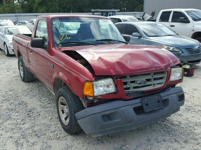 1FTYR10D53PB15562 - 2003 FORD RANGER BURGUNDY photo 1