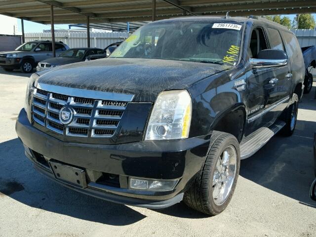 1GYFK66897R271689 - 2007 CADILLAC ESCALADE E BLACK photo 2