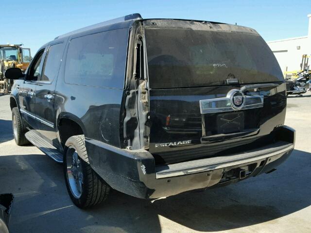 1GYFK66897R271689 - 2007 CADILLAC ESCALADE E BLACK photo 3