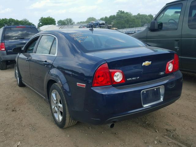 1G1ZC5EB4A4144062 - 2010 CHEVROLET MALIBU 1LT ლურჯი ფოტო 3