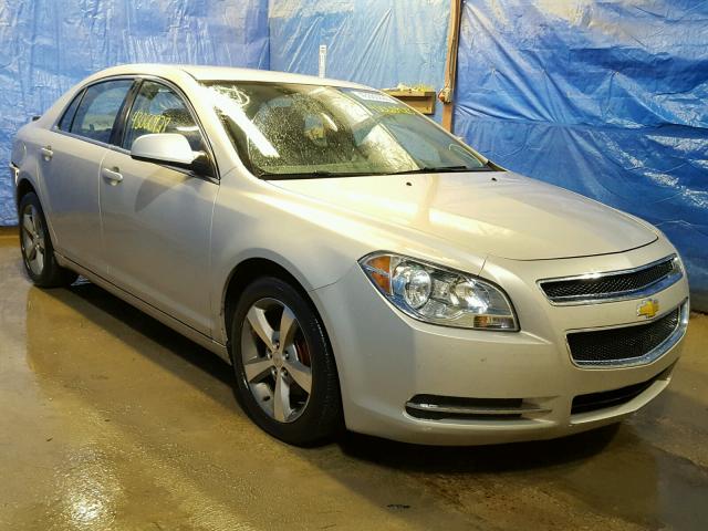 1G1ZC5EU5BF161881 - 2011 CHEVROLET MALIBU 1LT SILVER photo 1