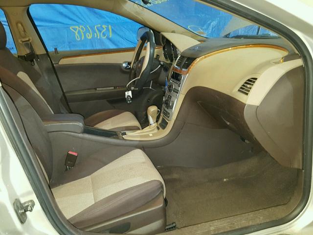 1G1ZC5EU5BF161881 - 2011 CHEVROLET MALIBU 1LT SILVER photo 5