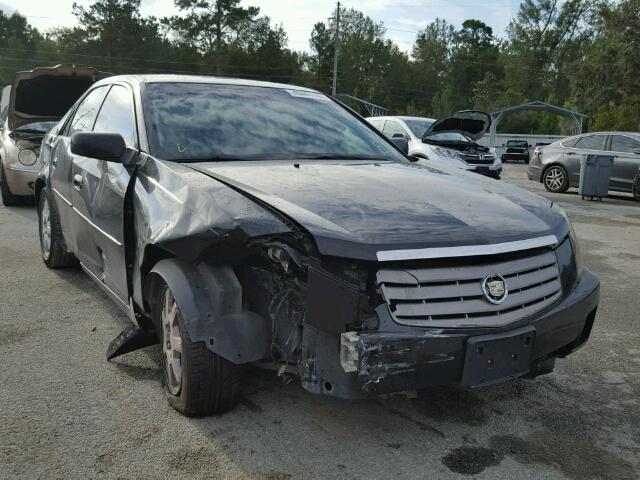 1G6DP567250144724 - 2005 CADILLAC CTS BLACK photo 1