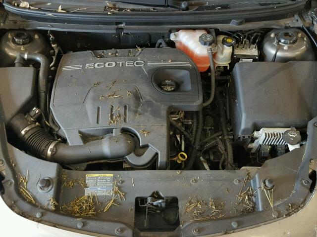 1G1ZB5EB7AF101729 - 2010 CHEVROLET MALIBU LS GRAY photo 7