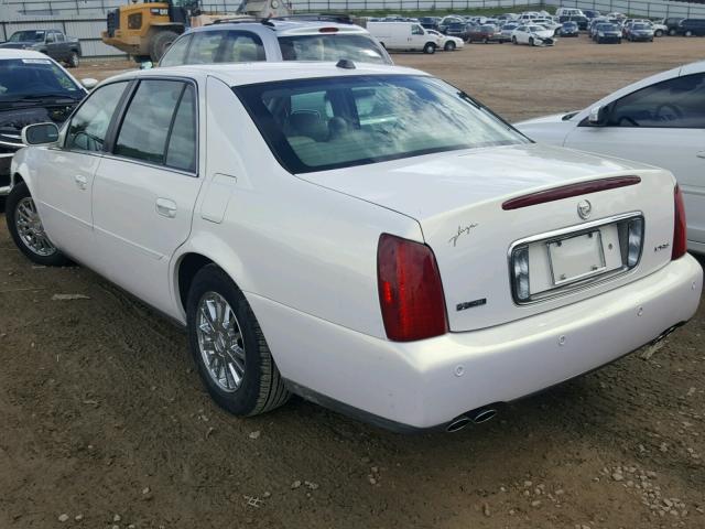 1G6KE57Y84U222421 - 2004 CADILLAC DEVILLE DH WHITE photo 3