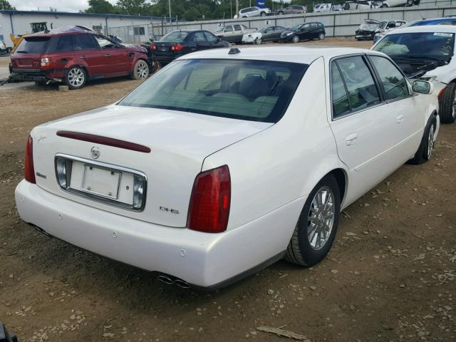 1G6KE57Y84U222421 - 2004 CADILLAC DEVILLE DH WHITE photo 4