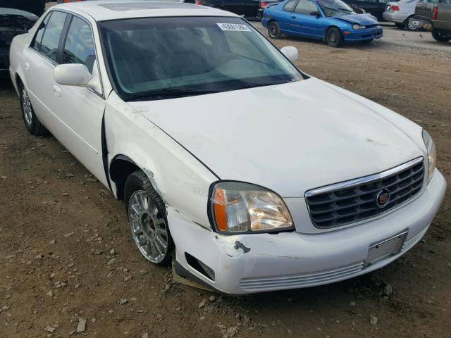 1G6KE57Y84U222421 - 2004 CADILLAC DEVILLE DH WHITE photo 9