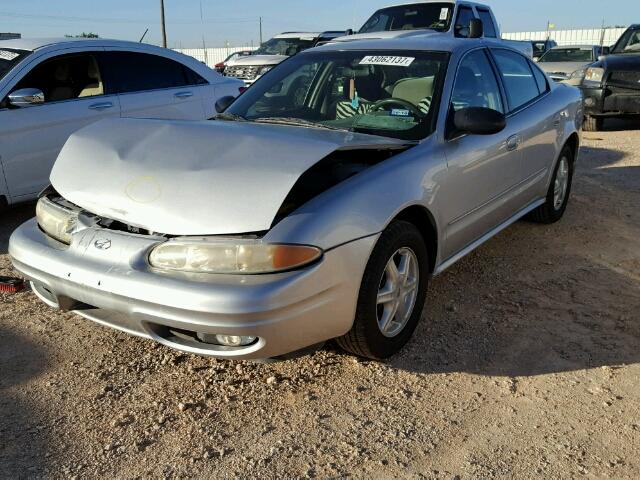 1G3NL52F63C107665 - 2003 OLDSMOBILE ALERO SILVER photo 2