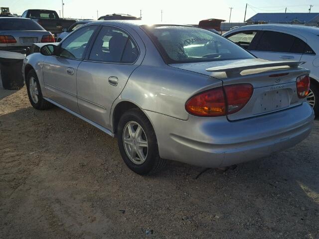 1G3NL52F63C107665 - 2003 OLDSMOBILE ALERO SILVER photo 3