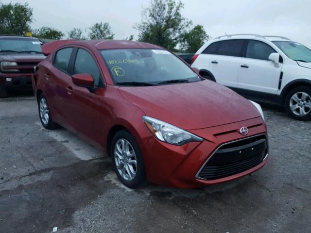 3MYDLBZV5GY112863 - 2016 TOYOTA SCION IA RED photo 1